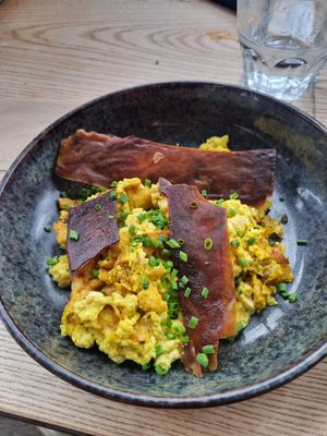 Rührtofu at Oben in Vienna