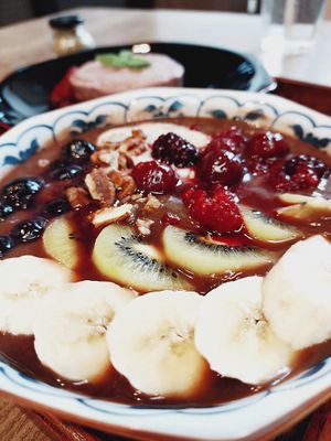   at Kiko's Raw Vegan Cafe & Restaurant in Kyoto