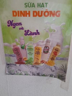 Plant based milks at Quán Chay Thuận Đức in Ho Chi Minh City