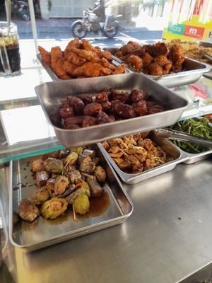 Com chay selection at Quán Chay Thuận Đức in Ho Chi Minh City