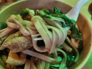 Tofu ramen at Bunka Ramen Bar - Mojo Market in Cape Town