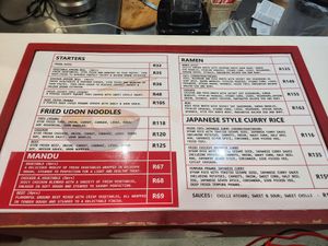 Tofu ramen at Bunka Ramen Bar - Mojo Market in Cape Town