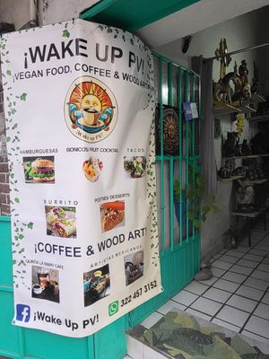 Tinny place but delicious food at Wake Up Vallarta in Puerto Vallarta