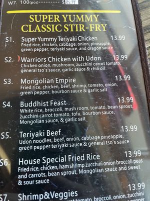 Buddhist Feast  at Yummy Yaki in Mobile