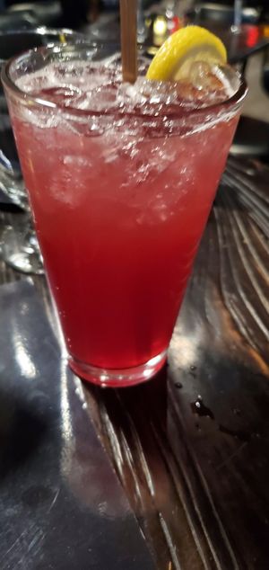 Lavender Blueberry Soda at World Cafe Live in Philadelphia