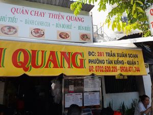Details at Quán chay Thiện Quang in Ho Chi Minh City