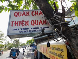 Name. Address. Phone number at Quán chay Thiện Quang in Ho Chi Minh City