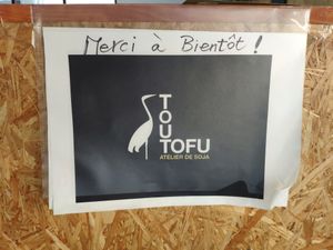 Logo at Toutofu in Paris