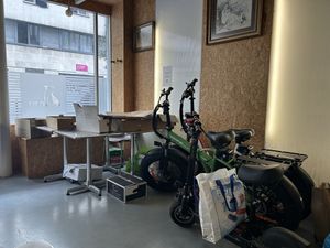 Storage room?  Dining room?  You make the call    at Toutofu in Paris