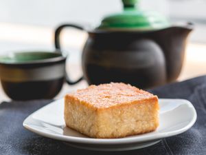 gateau volcan at Toutofu in Paris