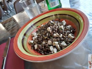 Soy and lentils at Toutofu in Paris