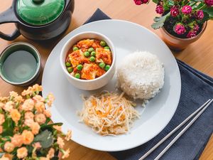 tofu epicé at Toutofu in Paris