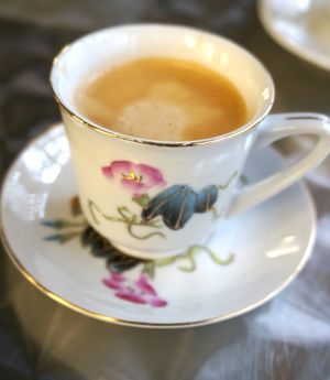 Coffee at Toutofu in Paris