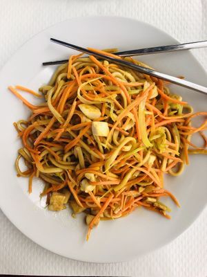 Ramen sautés  at Toutofu in Paris