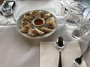 Dumplings  at Toutofu in Paris