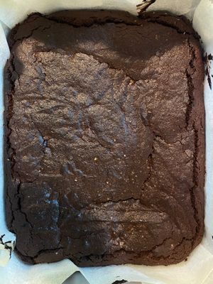 Vegan brownies  at Muoi Me Vegetarian & Vegan in Hoi An