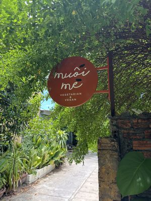 Farm to fork all organic!   at Muoi Me Vegetarian & Vegan in Hoi An