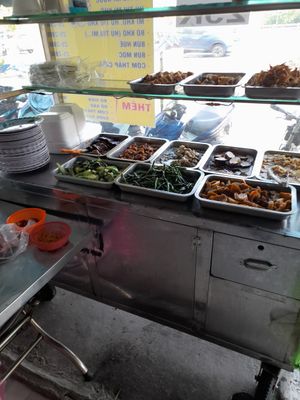 Com chay selection at Quán chay Phát Tâm in Ho Chi Minh City
