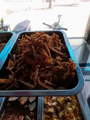 Com chay selection at Quán chay Phát Tâm in Ho Chi Minh City