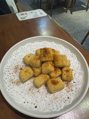 石屏豆腐 - Shiping Tofu  at Yì Huān Xǐ Sù Shí - 逸欢喜素食 in Shanghai
