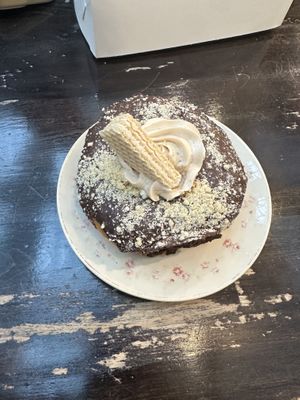 Chocolate hazelnut  at Round Kamppi Café in Helsinki