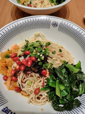 The soy noodles!!! So good!!! at PKX - Xiao Noodles in Beijing