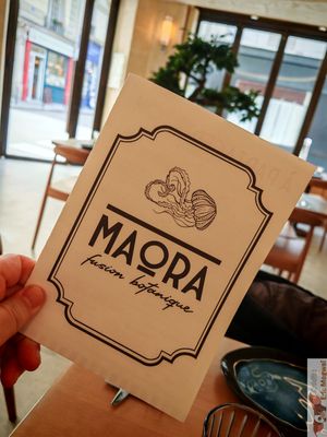 Logo at Maora Restaurant - Batignolles in Paris