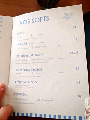 Softs at Maora Restaurant - Batignolles in Paris