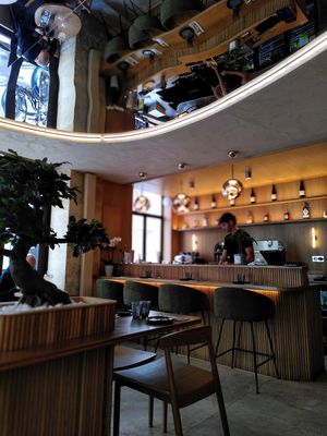 Interior at Maora Restaurant - Batignolles in Paris