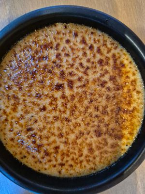 Yuzu flambee cream at Maora Restaurant - Batignolles in Paris