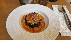 Black & Yellow at Maora Restaurant - Batignolles in Paris