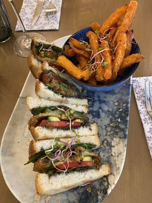 Trufflegar Club Sandwich  at Maora Restaurant - Batignolles in Paris