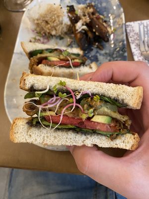 Trufflegar Club Sandwich  at Maora Restaurant - Batignolles in Paris