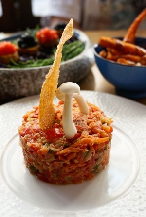 Tartare au couteau at Maora Restaurant - Batignolles in Paris