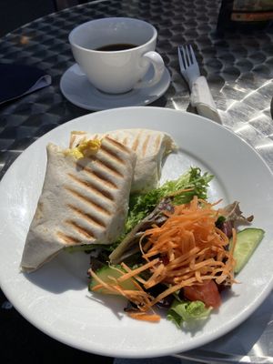 Breakfast Burrito 😋 at Crumbs Kitchen in Swansea