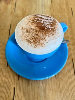 Chai latte   at Roots Cafe Inv in Inverness