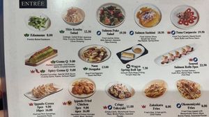 August 2025 menu with plant based items for Entree  at Ippudo - Circular Quay in Sydney