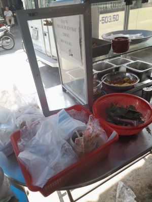 Stall out front at Hủ Tiếu Chay in Ho Chi Minh City