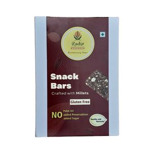 Indulge in a delectable and nutritious snack with Radix Nutritive® Gluten-free Vegan Millet Snack Bars.   at Radix Nutritive in Karnataka