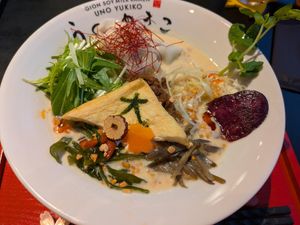 Dandan soy milk ramen at UNO RAMEN - Sanjo in Kyoto