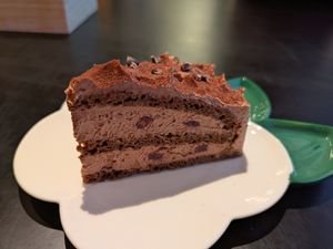 Chocolate cake at UNO RAMEN - Sanjo in Kyoto