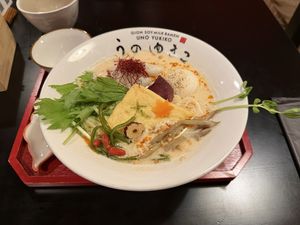 Gekka dandan ramen  at UNO RAMEN - Sanjo in Kyoto