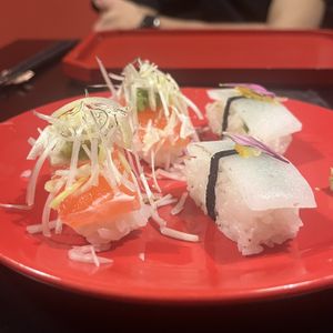 Vegan sushii  at UNO RAMEN - Sanjo in Kyoto