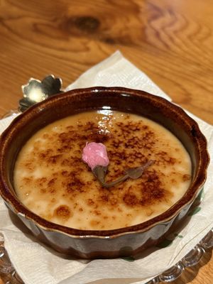 Matcha Crème Brûlée   at UNO RAMEN - Sanjo in Kyoto