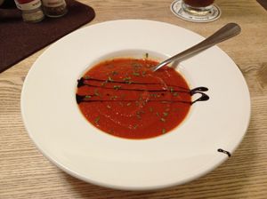 Tomatensuppe at Alpenrose Bayrischzell in Bayrischzell