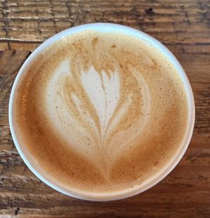   at La Lucha Coffee in Portland