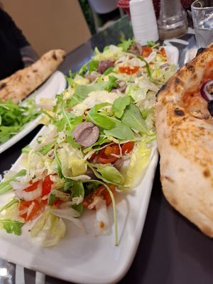 Insalata mista at Pulcinella The Strand in Gzira