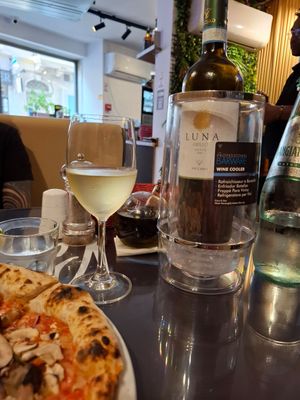 Vino at Pulcinella The Strand in Gzira
