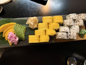   at Malin Sushi in Voss