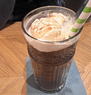 iced coffeee  at ALEX in Weil Am Rhein